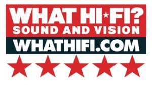 Wat Hi-Fi Sound and Vision 5 stars