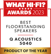 What HIFi Awards 2023 Best Floorstinding Speakers-Q Acoustics 5040 Product of the Year