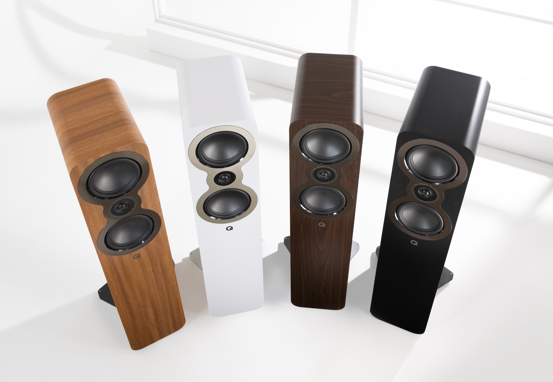 Q Acoustics 3050C Finish Range