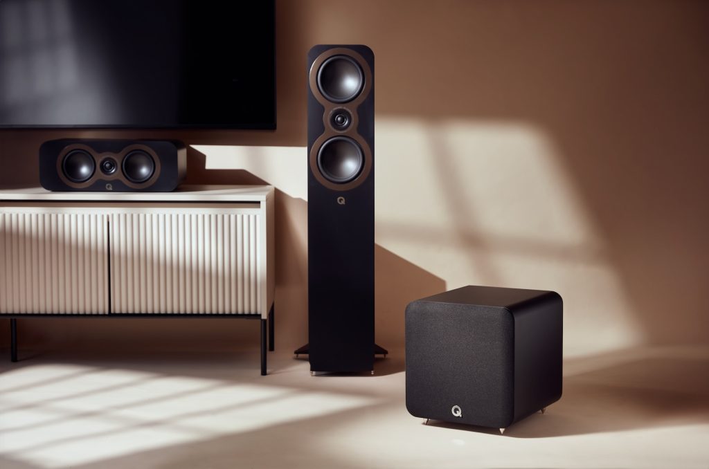 Q Acoustics Sub80 satin black