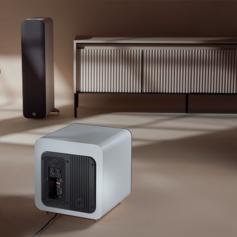 Q Acoustics SUB80 With M40 Satin White
