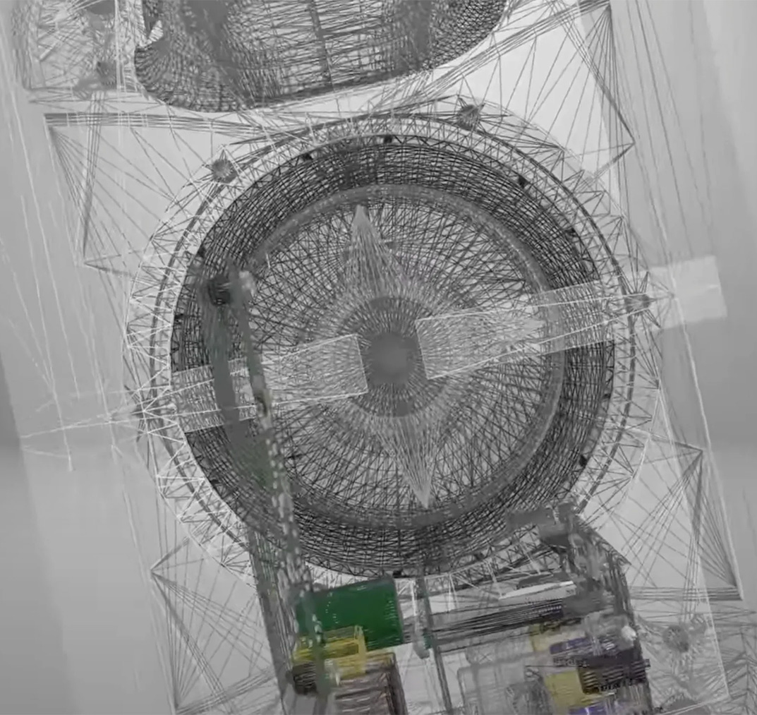 A rendering of the inside of the Q Acoustics 500 Speaker