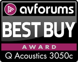 avforums Best Buy Award Q Acoustics 3050c