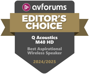 avforums Editor's Choice Q Acoustics M40 HD
