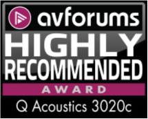 avforums Highly Recommended Award 3020c