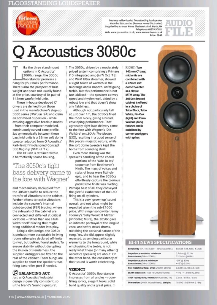 HiFi News Ultimate HiFi 2025 Article