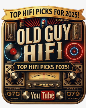 Old Guy Hi-Fi Top Pick 2025 Award Logo